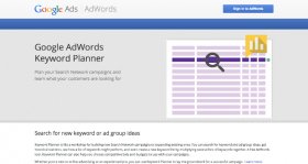 Google AdWords Keyword Planner