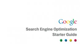 SEO tutorials google search engine optimization starter guide