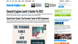 SEO Tutorials search engine land guide
