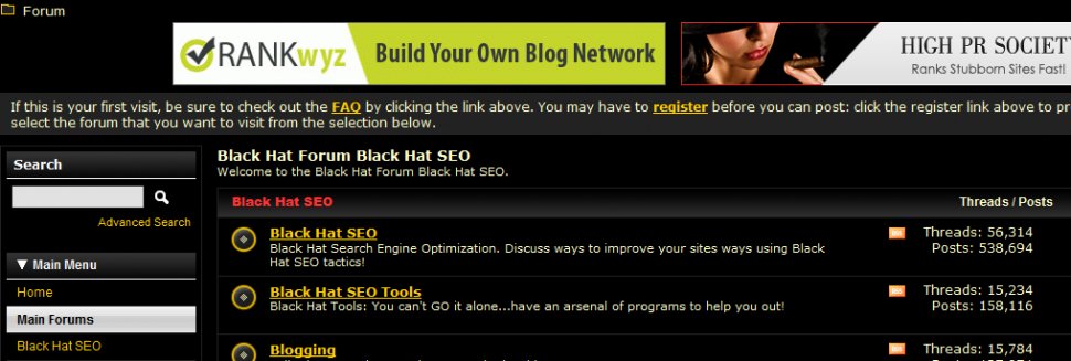 BlackHatWorld SEO