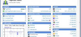 SEO toolbar Chrome