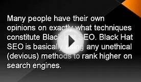 SEO Black Hat Tricks and Techniques to Avoid- Srujan