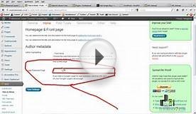 On Page SEO WordPress | Video Tutorial about optimizing